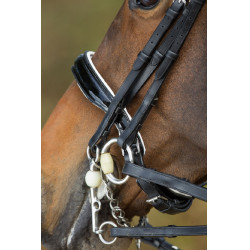 Brida convertible brida Weymouth HFI Preto / preto Brida convertible brida Weymouth HFI Preto / preto
