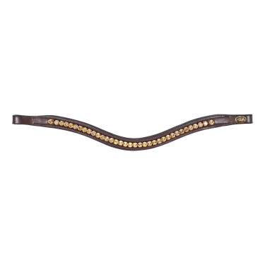 Frontal acolchoado ondulado com strass HFI Frontal acolchoado ondulado com strass HFI