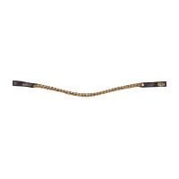 Frontal vaga strass HFI Preto / prateado