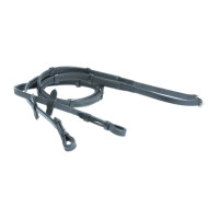 Rendas de borracha macia e couro HFI Preto