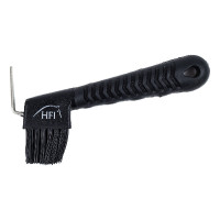 Curecasco com escova e cabo antiderrapante HFI Preto Curecasco com escova e cabo antiderrapante HFI Preto