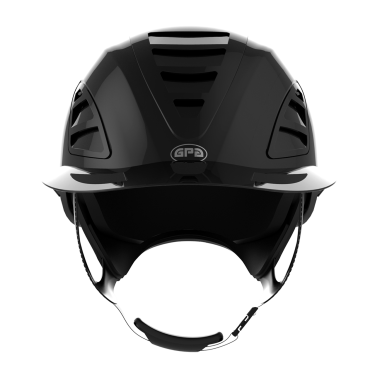Capacete GPA 4S First Lady Híbrido Preto brilhante