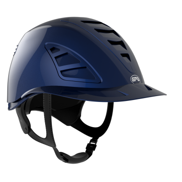Capacete GPA 4S First Lady Híbrido Marinho brilhante Azul