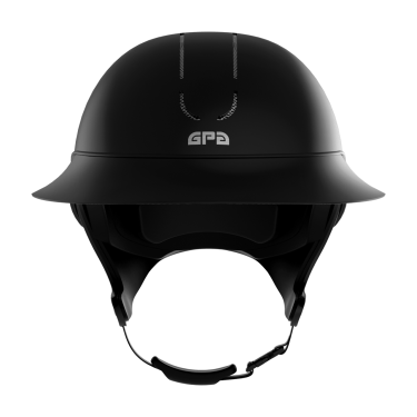 Capacete GPA Global First Lady TLS Preto / cinza / prateado
