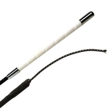 Chicote de dressage Whip & Go ponta de metal