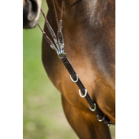 Gogue de couro HFI Master Castanho