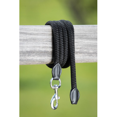 Neoprenhalfter Smart + Nylonführstrick HFI Master Preto / preto