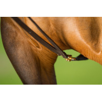 Rendas alemãs de couro HFI Master Castanho