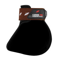 Protetor de boleto Carbon Zandona Pro para cavalos jovens competição Ex Castanho