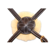 Caveção com muserola mexicana HFI Castanho