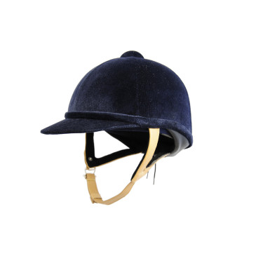 Capacete Charles Owen Wellington Classic Flesh Marinho com glitter Capacete Charles Owen Wellington Classic Flesh Marinho com glitter