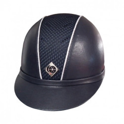 Capacete Charles Owen SP8 com acabamento em couro Capacete Charles Owen SP8 com acabamento em couro