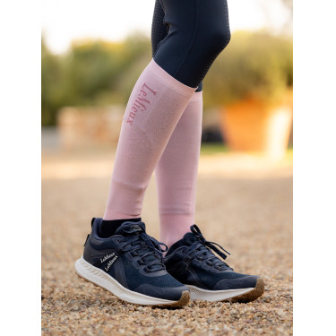 Meias de concurso LeMieux 2 pares Florir Rosa