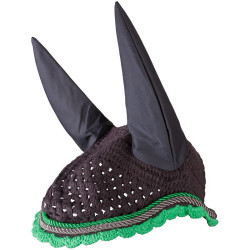 Touca anti-moscas Imperial Riding Italy de Luxe Cinza / verde néon Cinzento