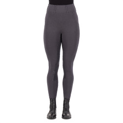 Legging de equitação HV Polo Luci FullGrip Antracite Cinzento
