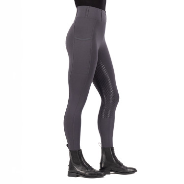 Legging de equitação HV Polo Luci FullGrip Antracite Legging de equitação HV Polo Luci FullGrip Antracite