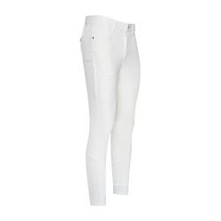 Calça de equitação Euro-Star Camillo FullGrip homem Branco