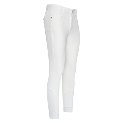 Calça de equitação Euro-Star Camillo FullGrip homem Branco