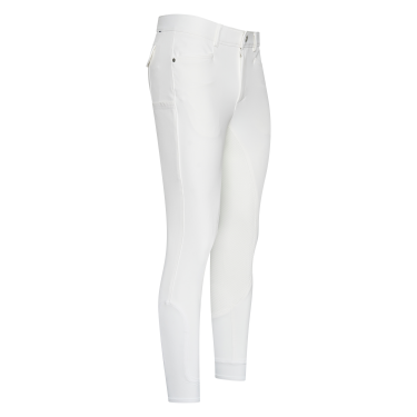 Calça de equitação Euro-Star Camillo FullGrip homem Branco