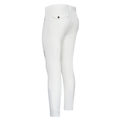 Calça de equitação Euro-Star Camillo FullGrip homem Branco