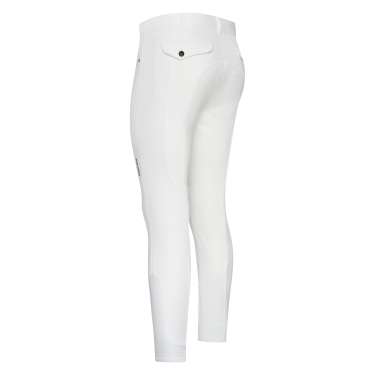 Calça de equitação Euro-Star Camillo FullGrip homem Branco