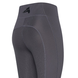 Legging de equitação Easy Rider Livia FullGrip Periscópio Cinzento