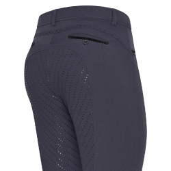 Calça de equitação Easy Rider Carice FullGrip Azul-marinho Calça de equitação Easy Rider Carice FullGrip Azul-marinho