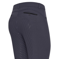 Calça de equitação Easy Rider Carice FullGrip Azul-marinho Calça de equitação Easy Rider Carice FullGrip Azul-marinho