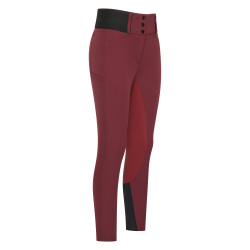 Legging de equitação Euro-Star Athletic leanline FullGrip Romã Vermelho Legging de equitação Euro-Star Athletic leanline FullGrip Romã Vermelho