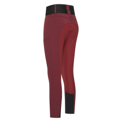 Legging de equitação Euro-Star Athletic leanline FullGrip Romã Vermelho Legging de equitação Euro-Star Athletic leanline FullGrip Romã Vermelho