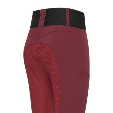 Legging de equitação Euro-Star Athletic leanline FullGrip Romã Vermelho Legging de equitação Euro-Star Athletic leanline FullGrip Romã Vermelho