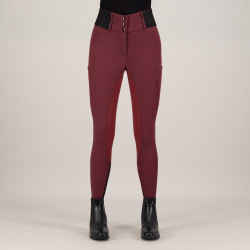 Legging de equitação Euro-Star Athletic leanline FullGrip Romã Vermelho Legging de equitação Euro-Star Athletic leanline FullGrip Romã Vermelho