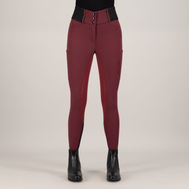 Legging de equitação Euro-Star Athletic leanline FullGrip Romã Vermelho Legging de equitação Euro-Star Athletic leanline FullGrip Romã Vermelho