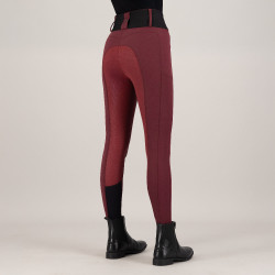 Legging de equitação Euro-Star Athletic leanline FullGrip Romã Vermelho Legging de equitação Euro-Star Athletic leanline FullGrip Romã Vermelho