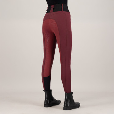 Legging de equitação Euro-Star Athletic leanline FullGrip Romã Vermelho Legging de equitação Euro-Star Athletic leanline FullGrip Romã Vermelho