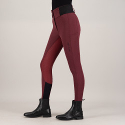 Legging de equitação Euro-Star Athletic leanline FullGrip Romã Vermelho Legging de equitação Euro-Star Athletic leanline FullGrip Romã Vermelho