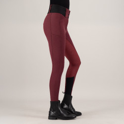 Legging de equitação Euro-Star Athletic leanline FullGrip Romã Vermelho Legging de equitação Euro-Star Athletic leanline FullGrip Romã Vermelho