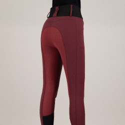 Legging de equitação Euro-Star Athletic leanline FullGrip Romã Vermelho Legging de equitação Euro-Star Athletic leanline FullGrip Romã Vermelho