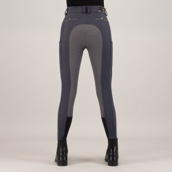 Calça de equitação Euro-Star Arielle Snow FullGrip Cinza magneto Cinzento Calça de equitação Euro-Star Arielle Snow FullGrip Cinza magneto Cinzento