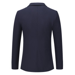 Casaco de competição Euro-Star Lucio Perfurado Noite Azul-marinho Casaco de competição Euro-Star Lucio Perfurado Noite Azul-marinho