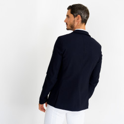 Casaco de competição Euro-Star Lucio Perfurado Noite Azul-marinho Casaco de competição Euro-Star Lucio Perfurado Noite Azul-marinho