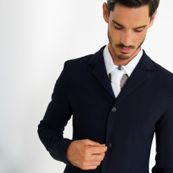 Casaco de competição Euro-Star Lucio Perfurado Noite Azul-marinho Casaco de competição Euro-Star Lucio Perfurado Noite Azul-marinho