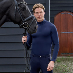 Top Euro-Star Mario Azul-marinho