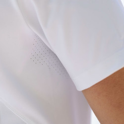 Polo de competição Euro-Star Estrella Branco óptico Polo de competição Euro-Star Estrella Branco óptico