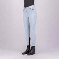 Pantalon d'équitation Euro-star Arista diamond FullGrip Aimant Gris