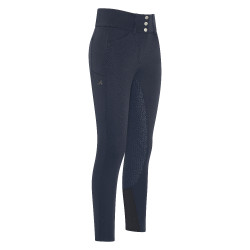Calça de equitação Euro-star Aurelia Full Grip Noite Azul-marinho