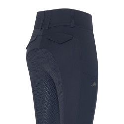 Calça de equitação Euro-star Aurelia Full Grip Noite Azul-marinho