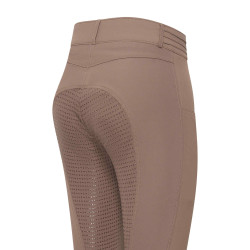 Calça de equitação Imperial Riding Suzy FullGrip Macchiato Castanho