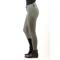 Calça de equitação Euro-star Equitation Queen Diamond FullGrip verão Verde azul petróleo