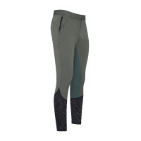 Calça de equitação Euro-Star Marco FullGrip Castanho-escuro Cinzento Calça de equitação Euro-Star Marco FullGrip Castanho-escuro Cinzento